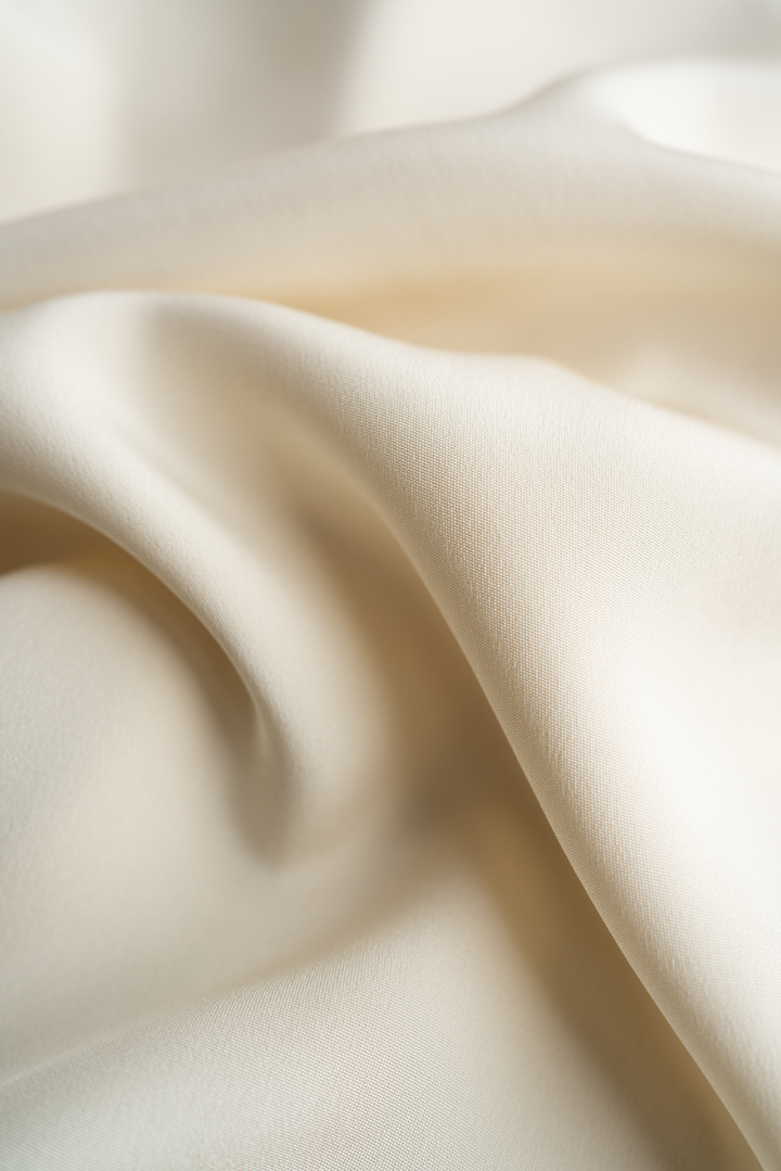 GARDENIA CREAM SILK BLOUSE WITH BOW DETAIL
