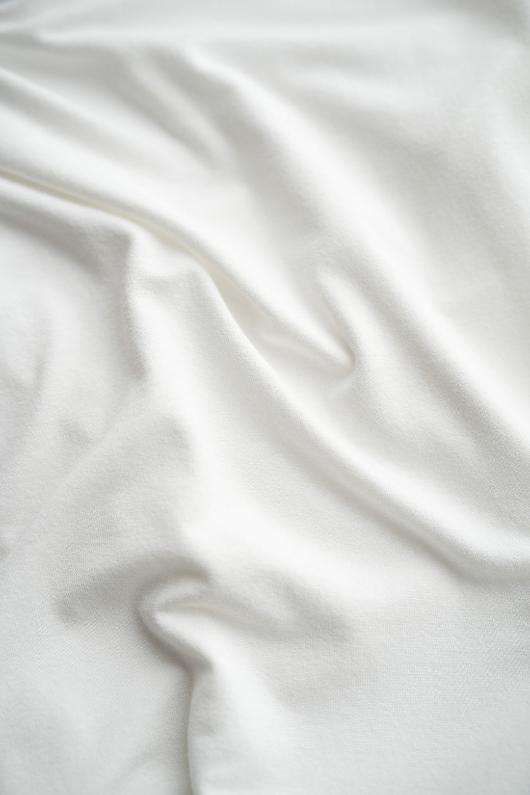 LOBELIA WHITE JERSEY T-SHIRT
