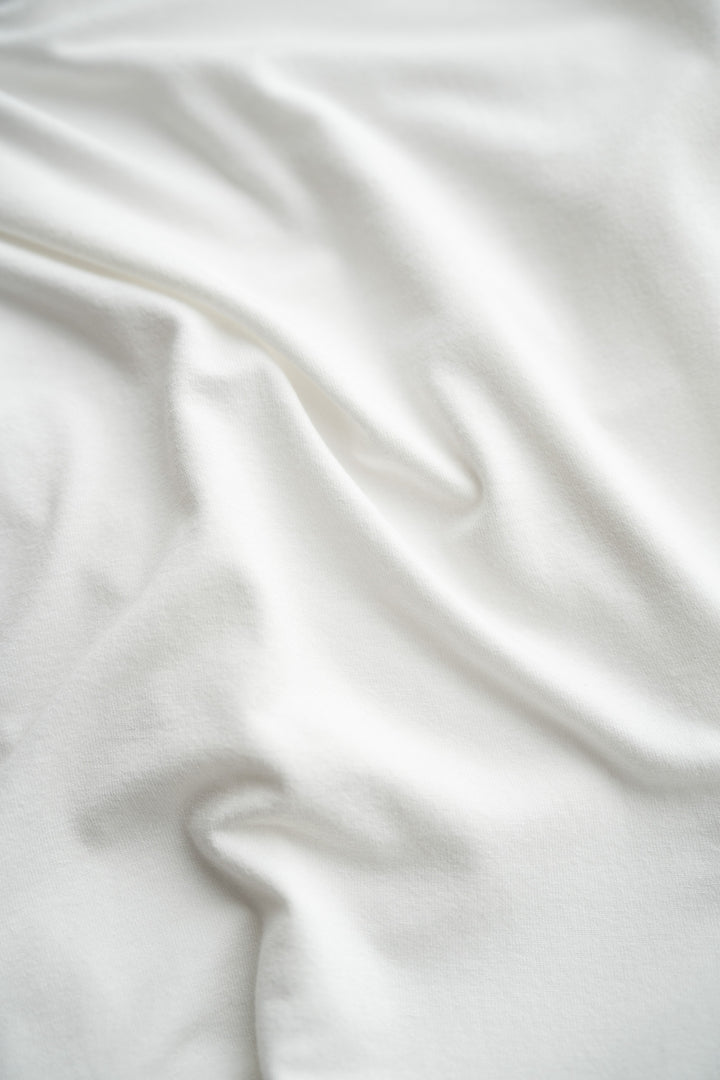 LOBELIA WHITE JERSEY T-SHIRT