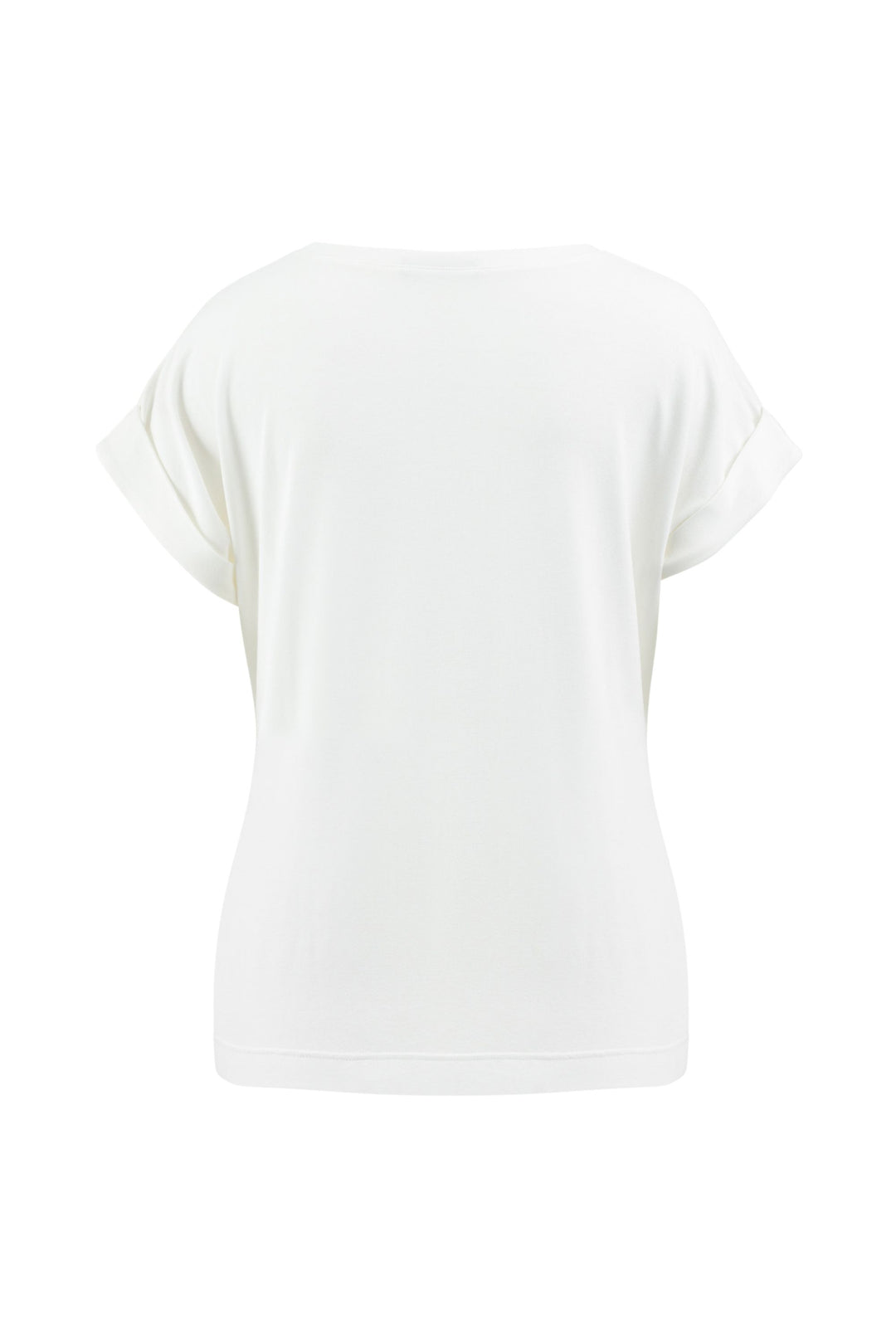 LOBELIA WHITE JERSEY T-SHIRT