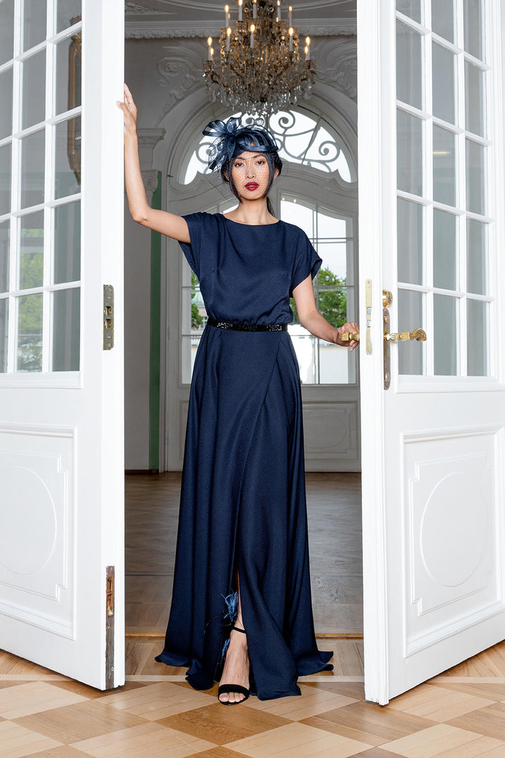 LEIBNITZIA NAVY BLUE GOWN