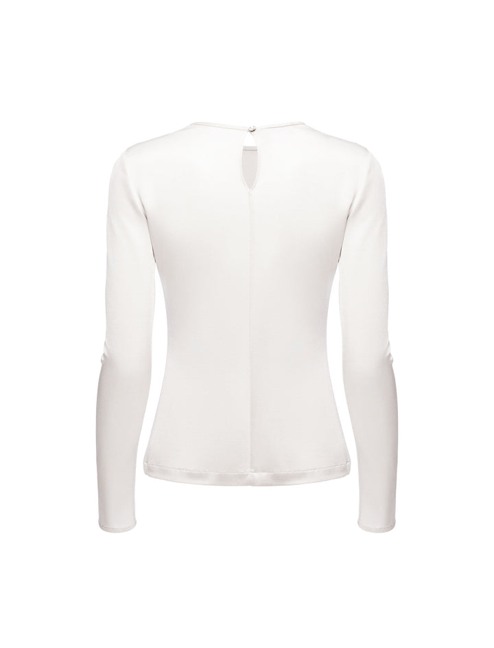 ROTHECA IVORY JERSEY TOP