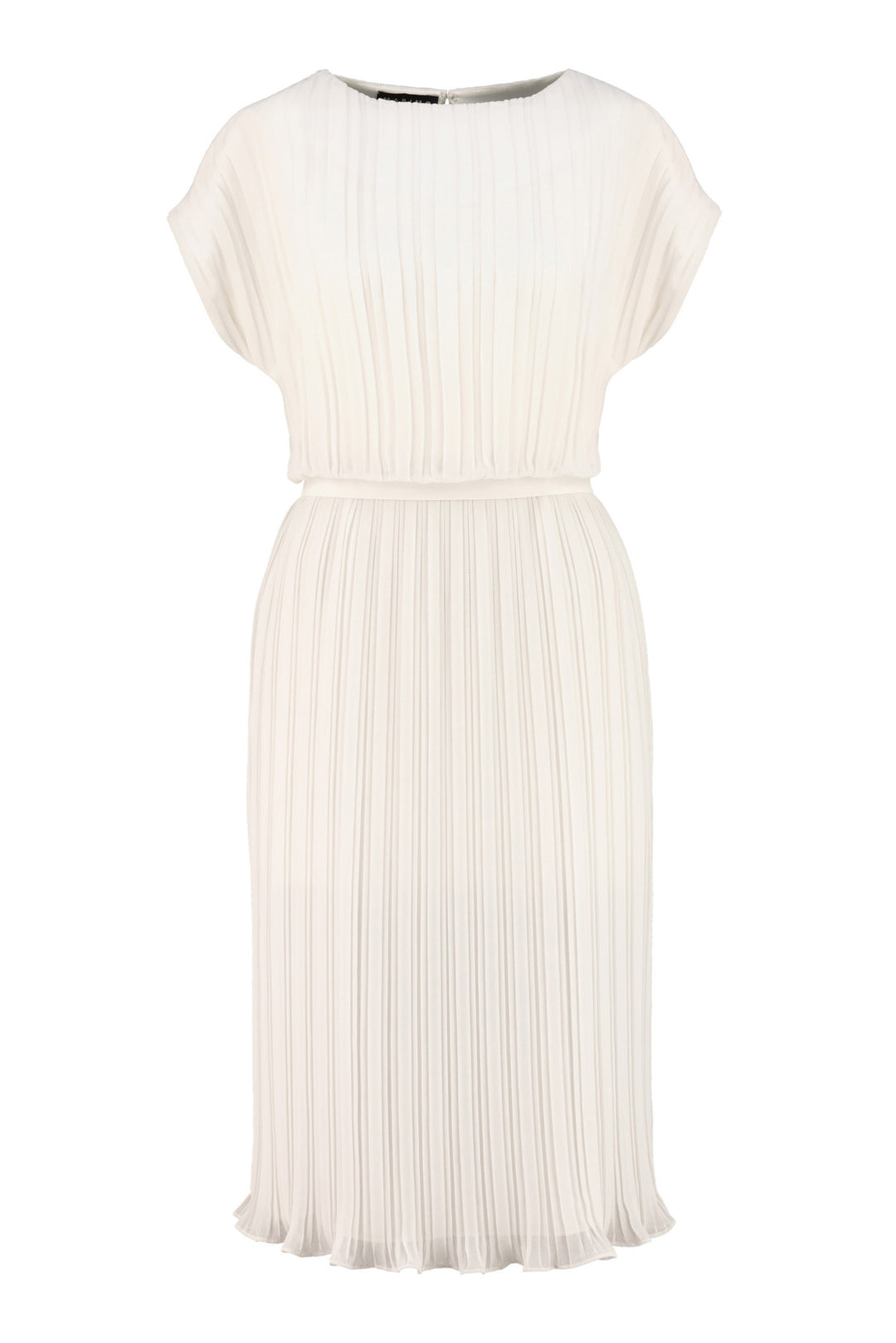 MERREMIA SHORT OFF-WHITE PLEATED DRESS