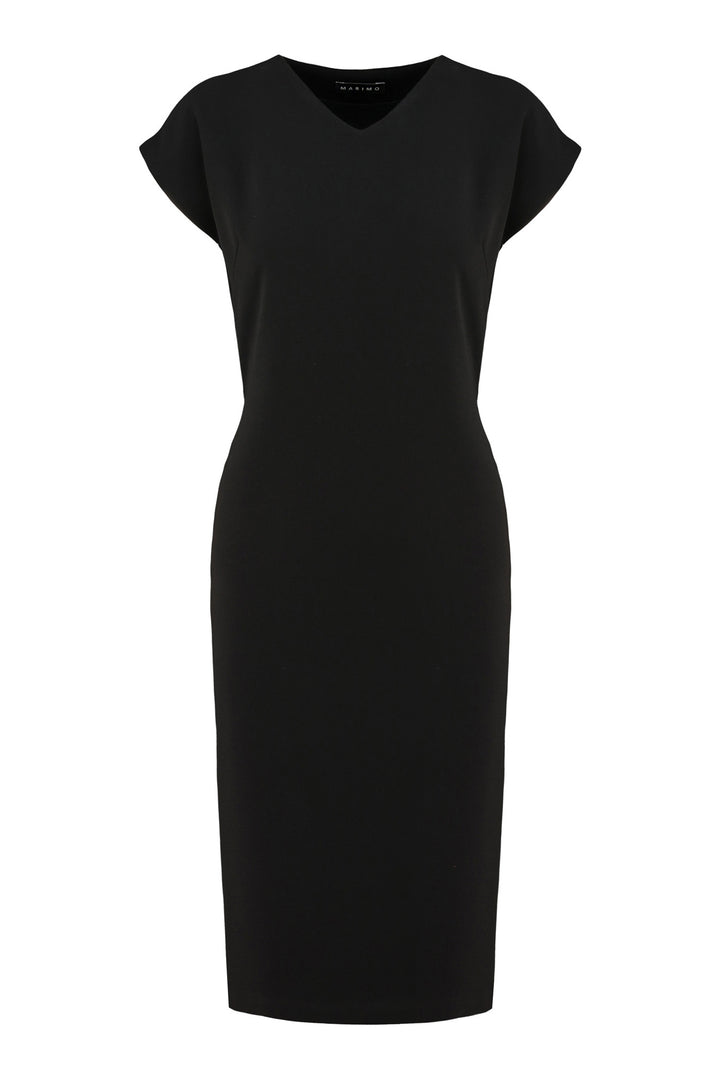 DEGENIA LITTLE BLACK DRESS WITH LOOSE BACK DETAIL
