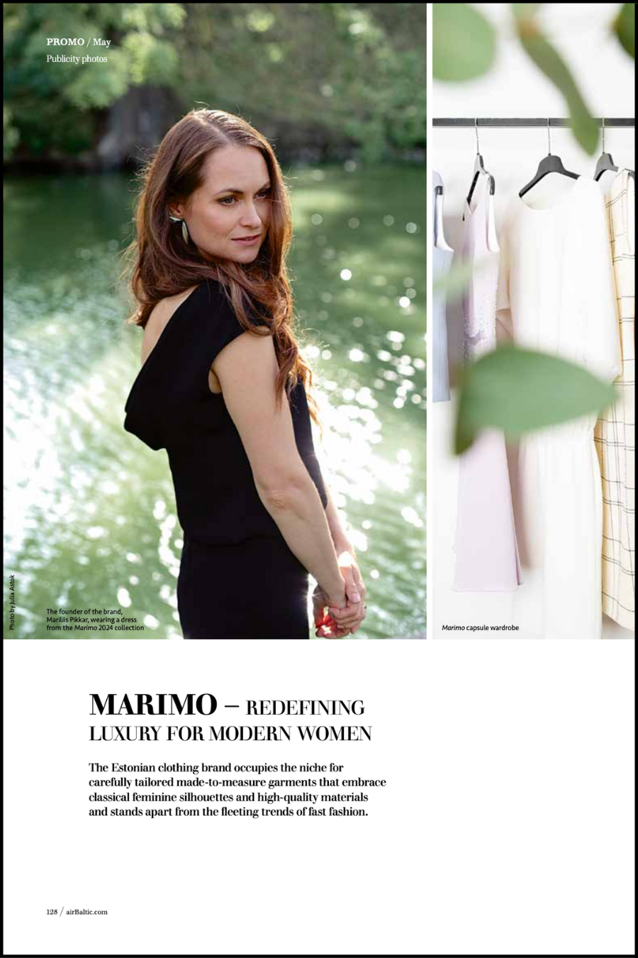 MARIMO FEATURED IN BALTIC OUTLOOK MAGAZINE printed article