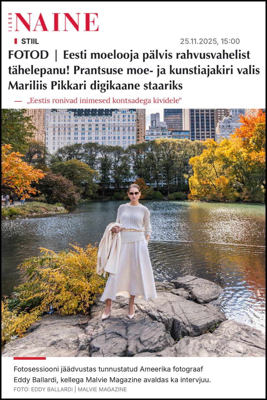 EESTINAINE.DELFI.EE ONLINE ARTICLE