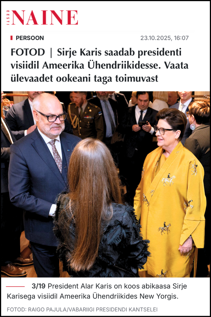 EESTINAINE.DELFI.EE ONLINE ARTICLE