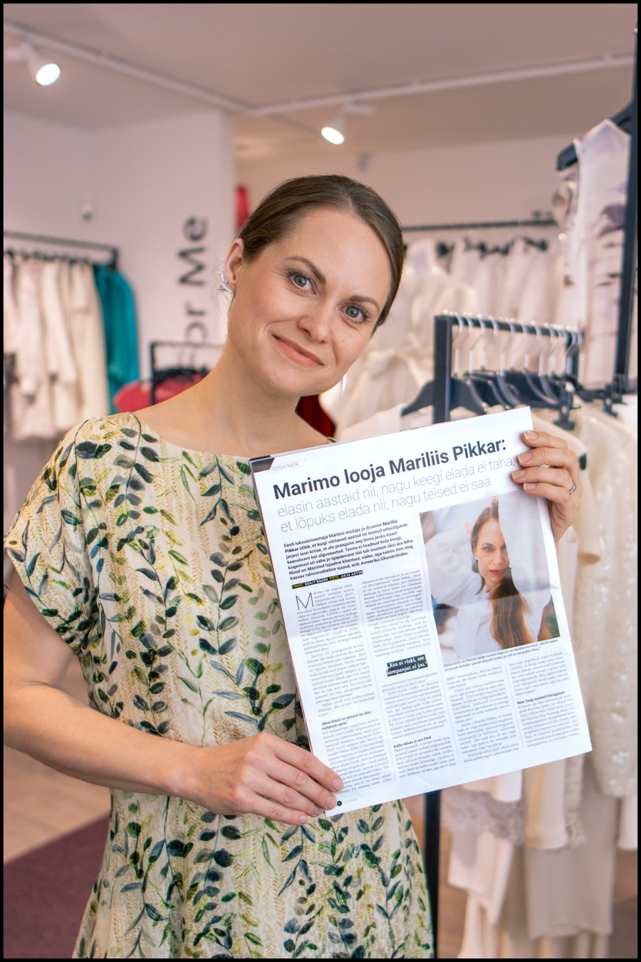 MARIMO FOUNDER MARILIIS PIKKAR INTERVIEW CATWALK MAGAZINE PRINTED ARTICLE