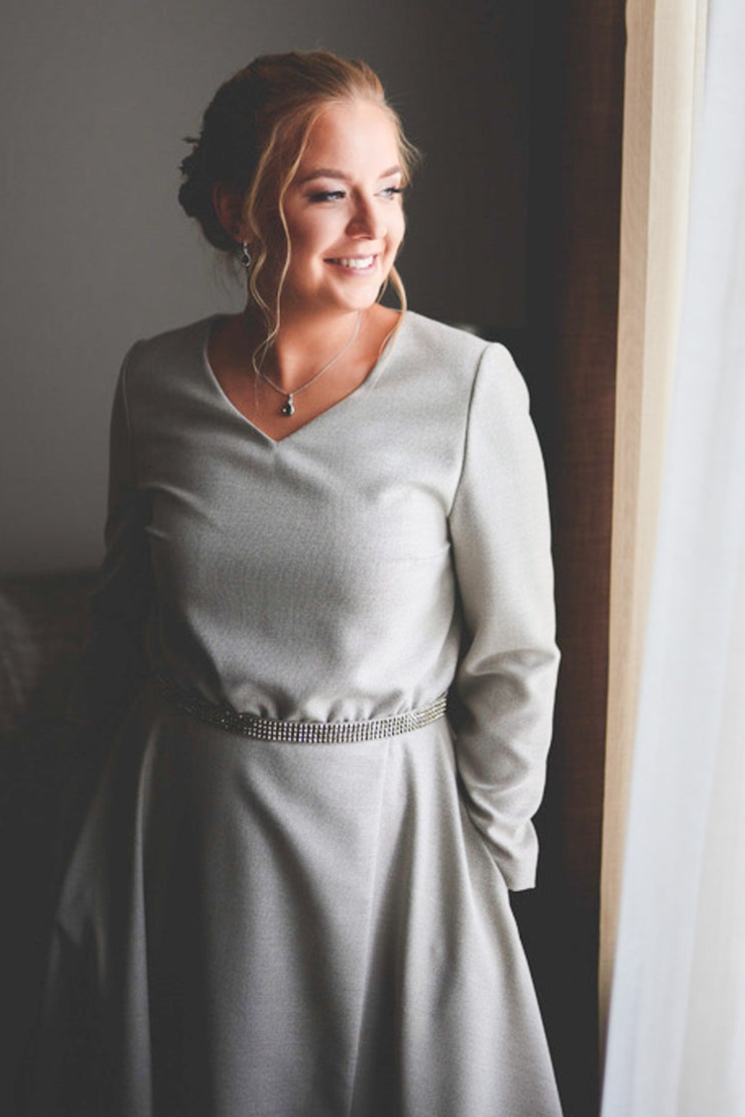 CUSTOM RECEPTION GOWN