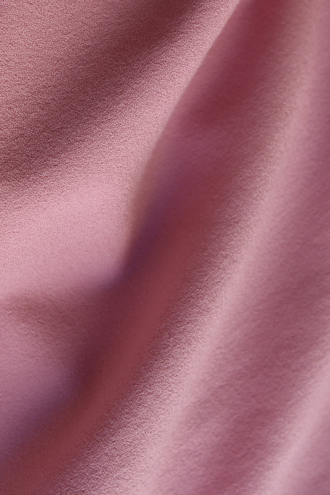 LEGAZPIA OLD PINK WOOL CREPE KIMONO SLEEVE DRESS