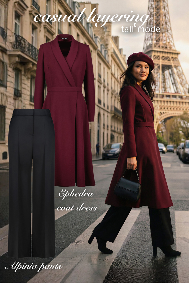 BASE CAPSULE WARDROBE SET: RED & BLACK