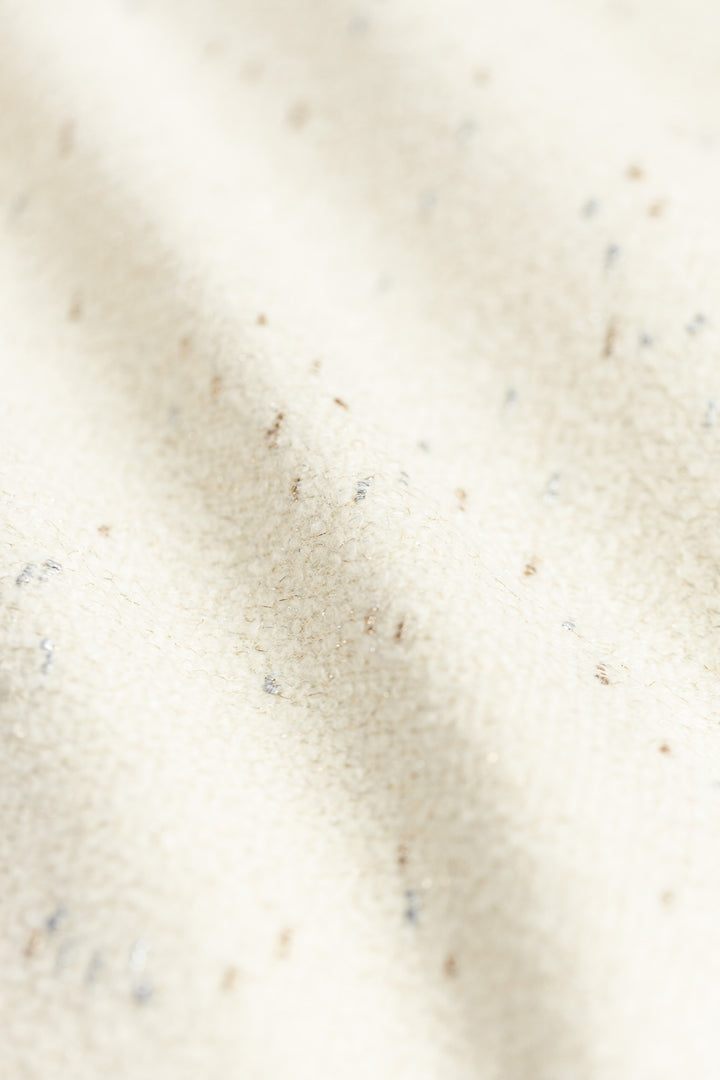 WRIGHTIA CREAM WOOL BLEND JACKET