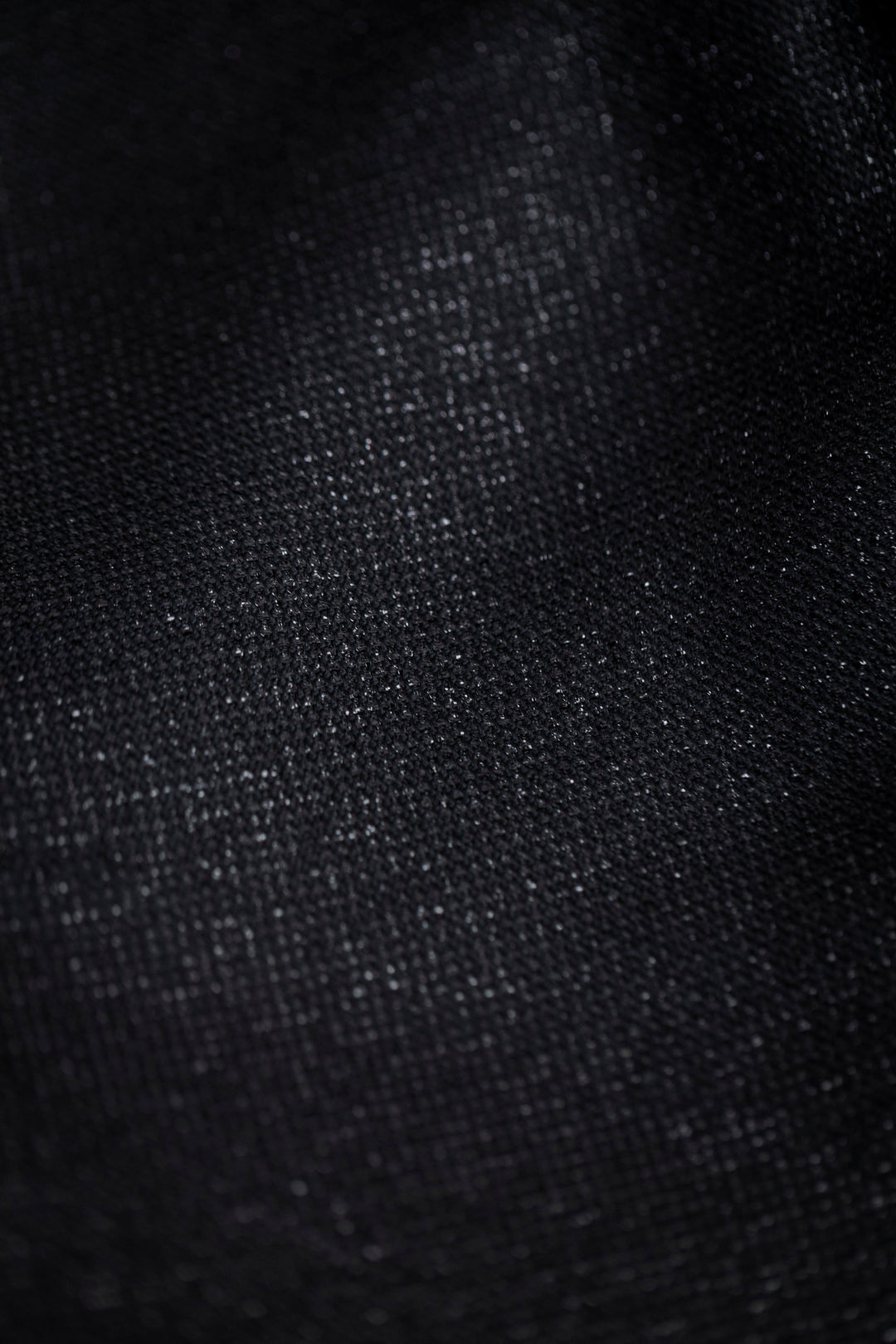 LESSERTIA BLACK SHIMMERING WOOL SILK BLEND JACKET