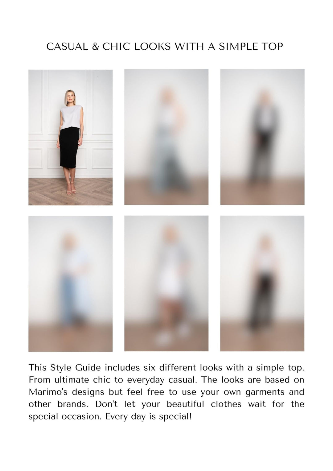 FREE STYLE GUIDE - HOW TO STYLE A SIMPLE TOP