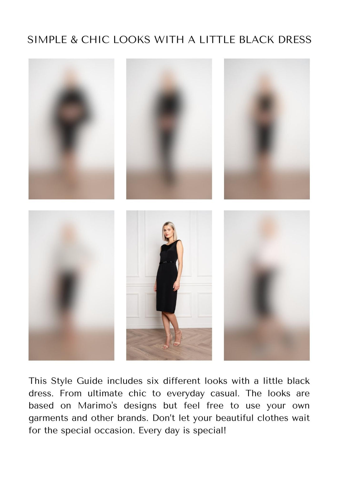 STYLE GUIDE - HOW TO STYLE A LITTLE BLACK DRESS