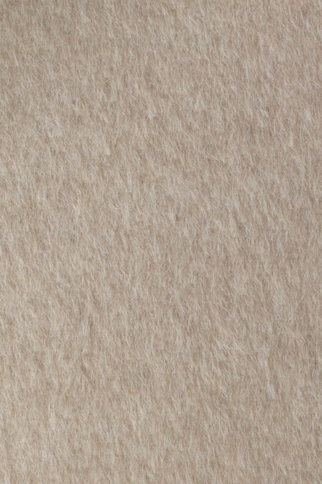 LALLEMANTIA BEIGE OVERSIZED BABY ALPACA BLEND WINTER COAT