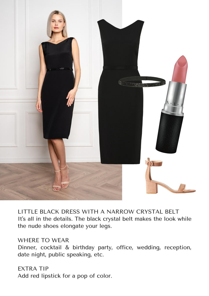 STYLE GUIDE - HOW TO STYLE A LITTLE BLACK DRESS