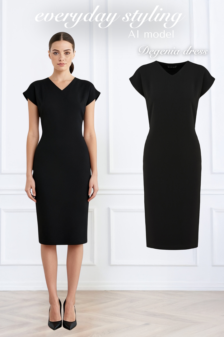 BASE CAPSULE WARDROBE SET: CREAM & BLACK