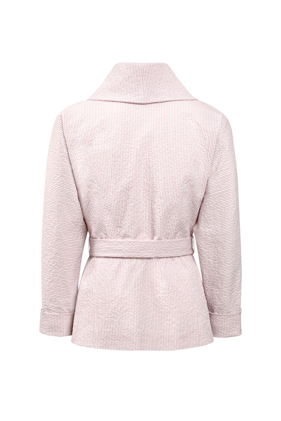 LINARIA STRIPED COTTON SEERSUCKER JACKET