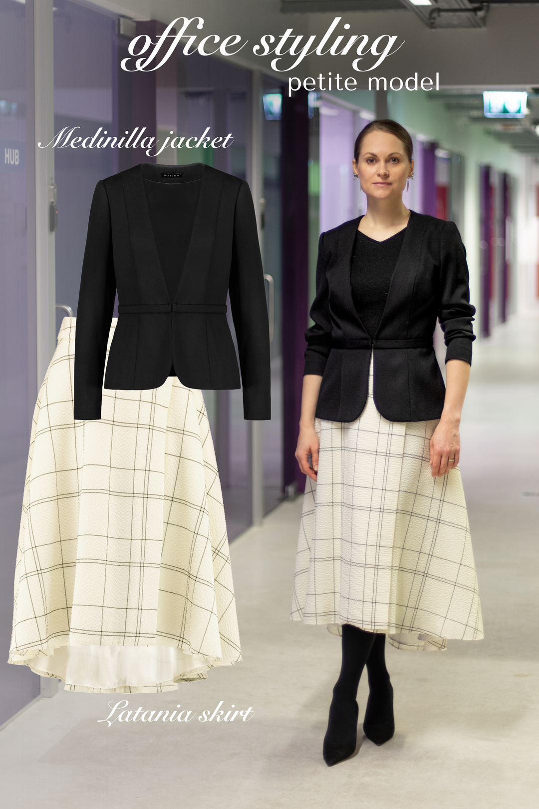 BASE CAPSULE WARDROBE SET: CREAM & BLACK