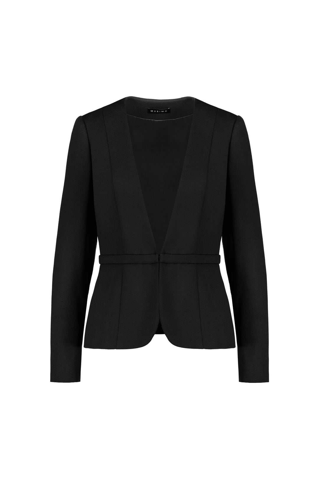 Medinilla black fine wool jacket for Porsché