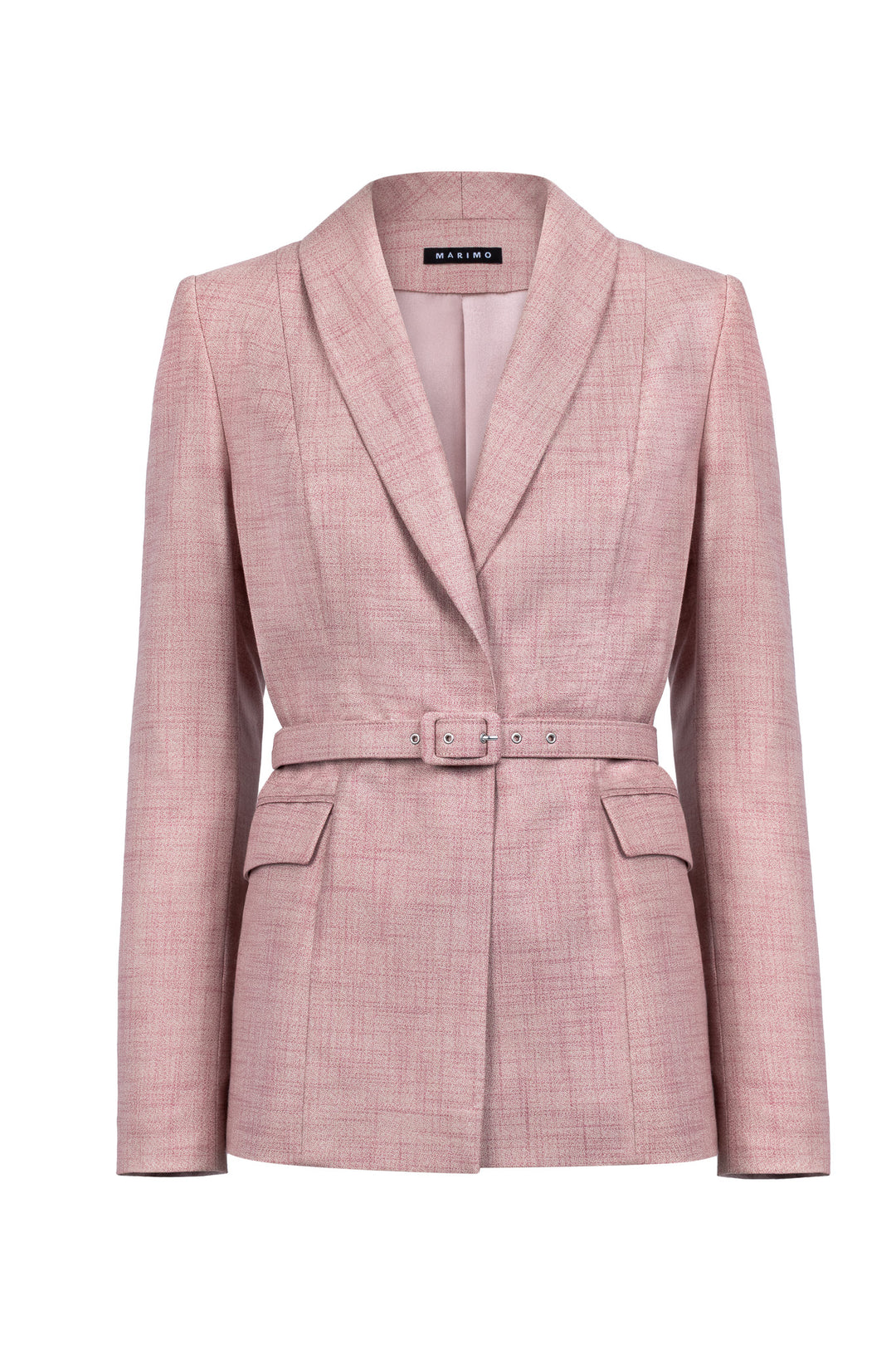 SOLANDRA DUSTY PINK BAMBOO BLAZER JACKET