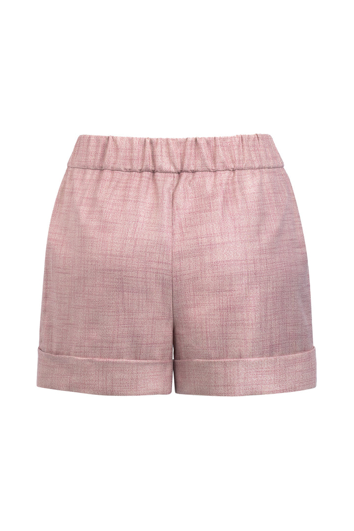 NOWELLIA DUSTY PINK BAMBOO SHORTS