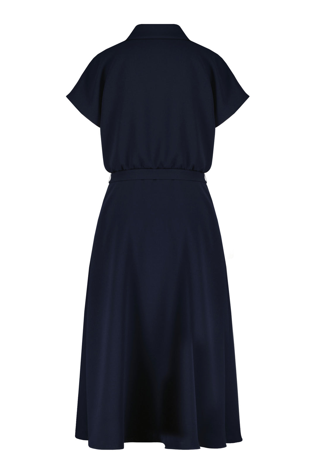 STELLARIA NAVY BLUE WRAP DRESS