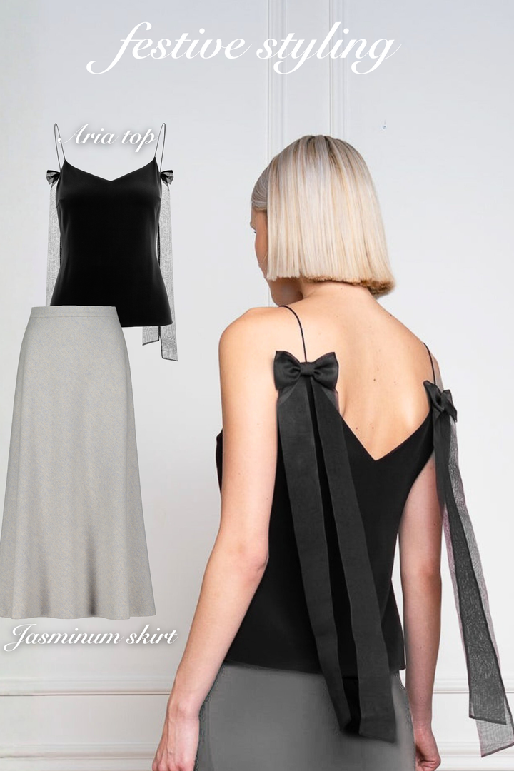 BASE CAPSULE WARDROBE SET: GRAY & BLACK