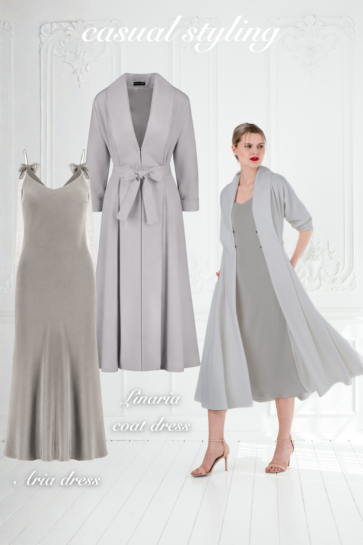 BASE CAPSULE WARDROBE SET: GRAY & BLACK