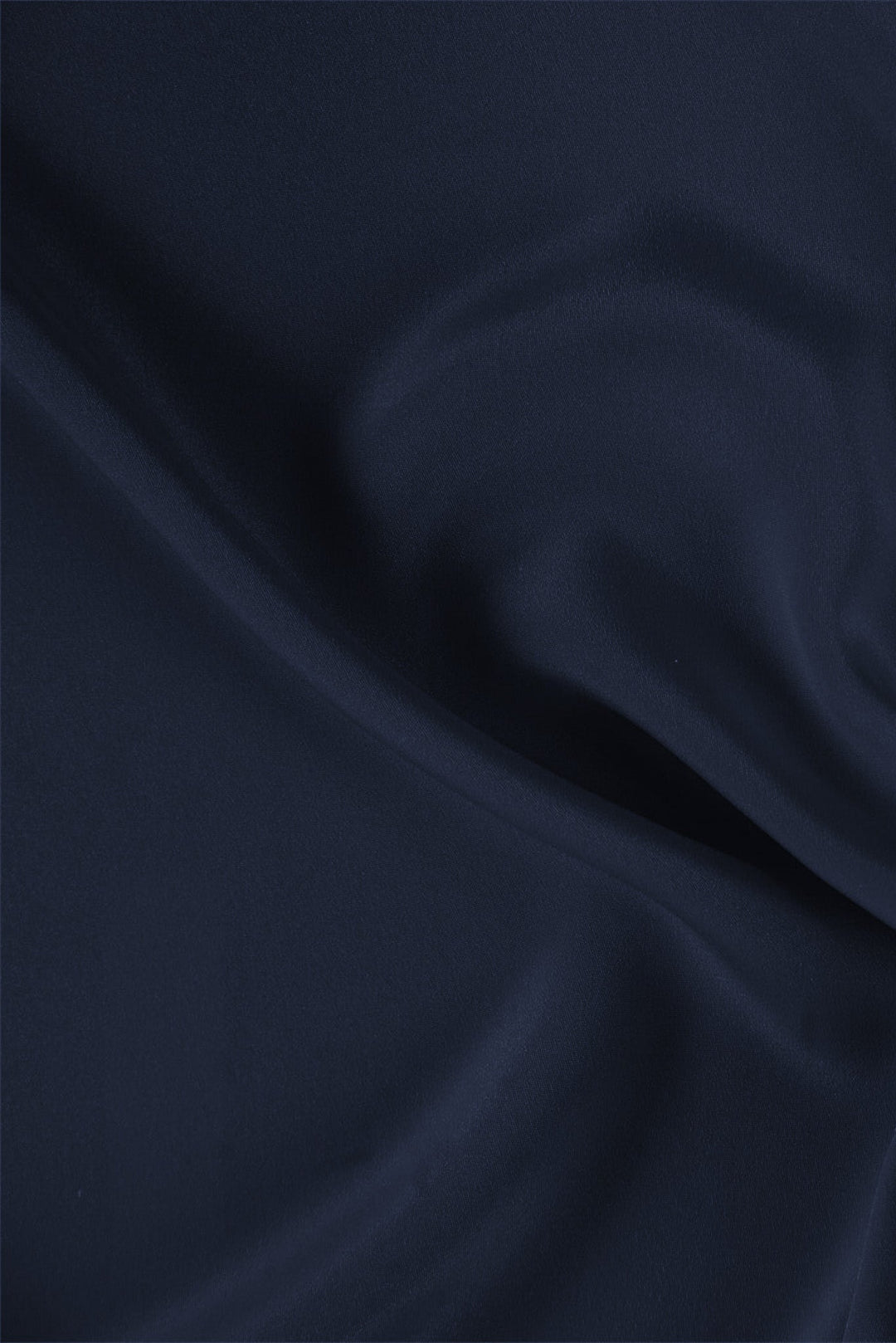 ADONIDIA NAVY SILK TOP
