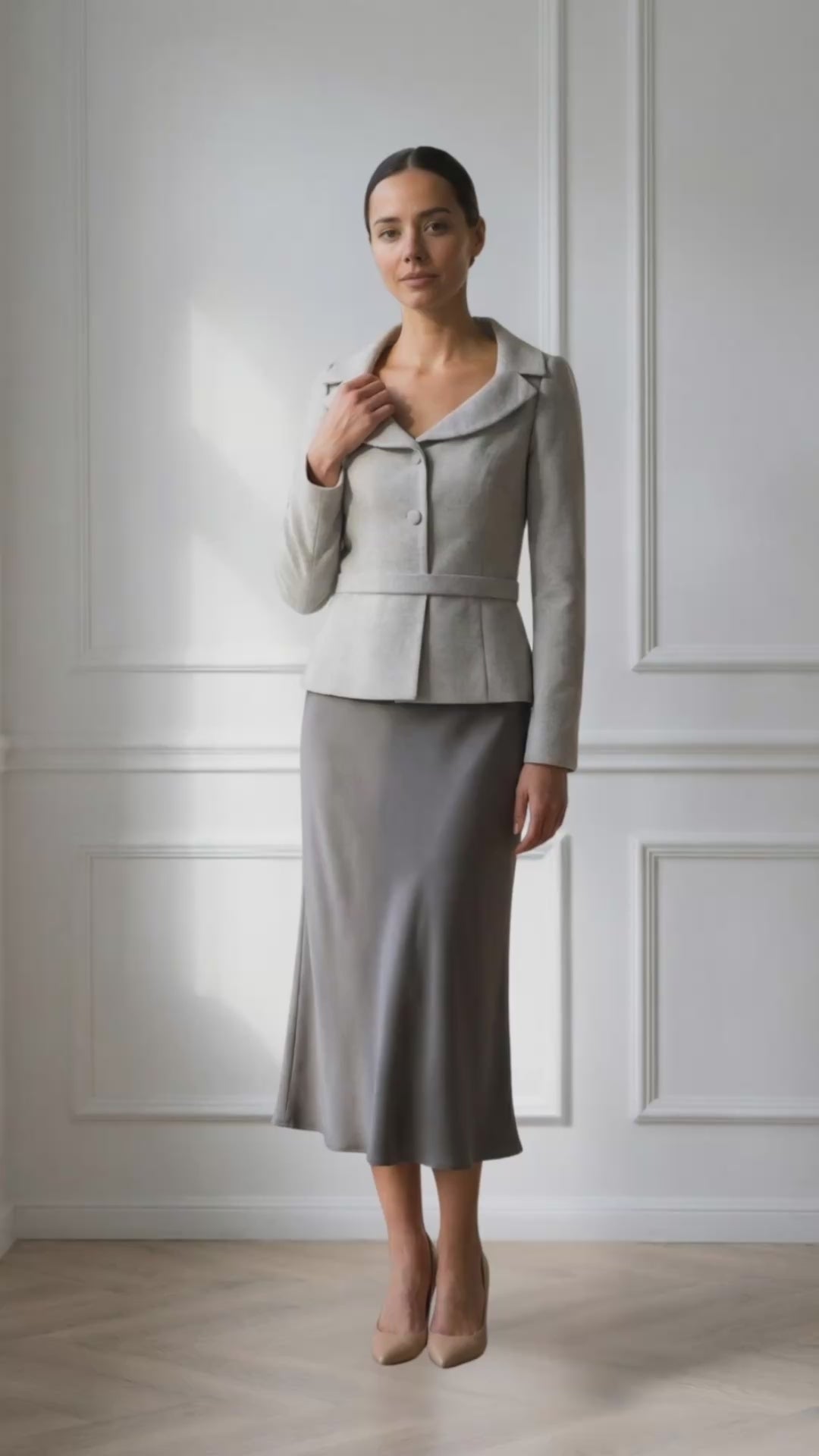 FULL CAPSULE WARDROBE SET: GRAY & BLACK