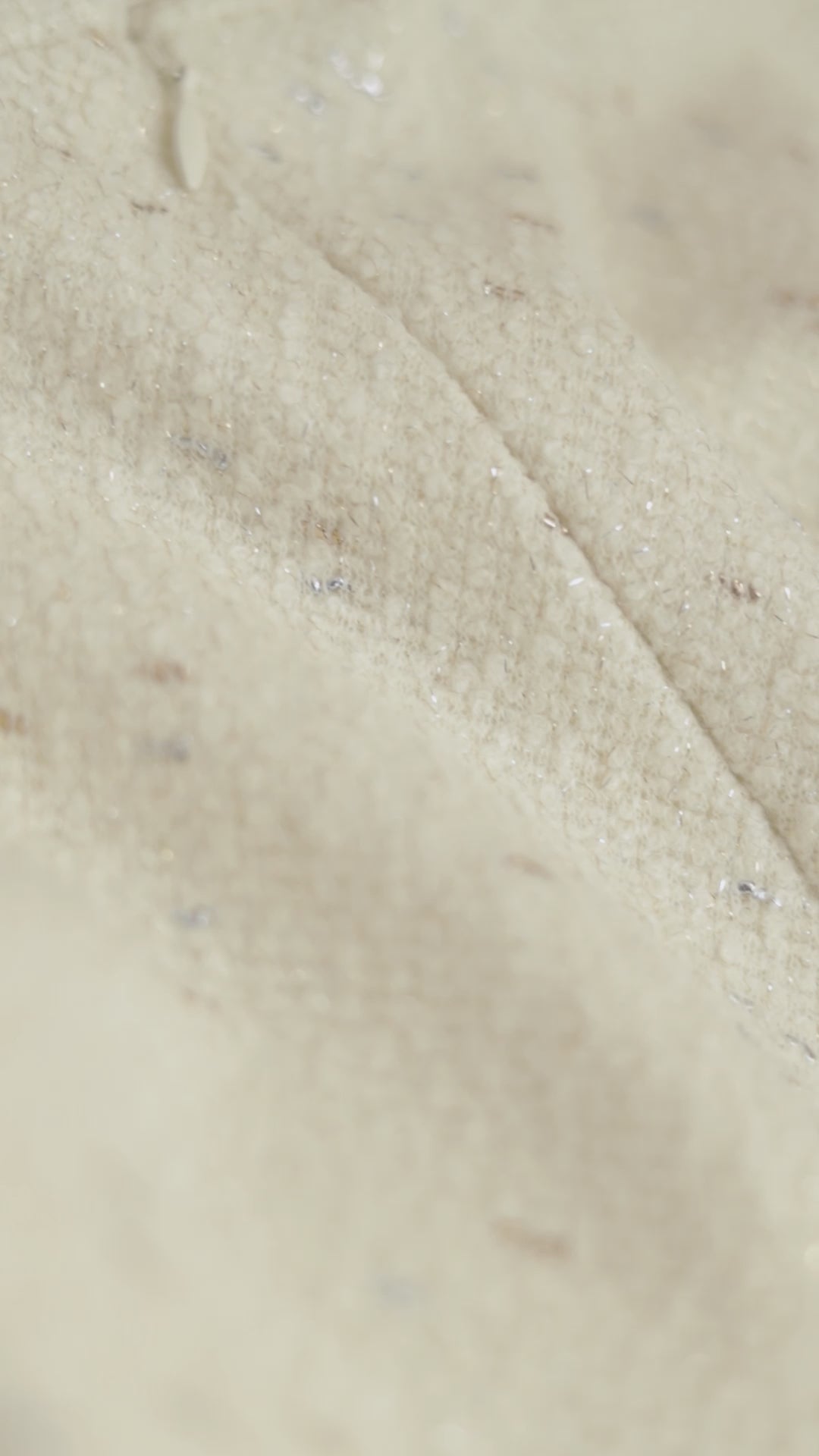 WRIGHTIA CREAM WOOL BLEND JACKET