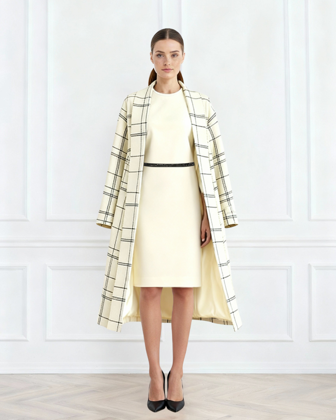 BASE CAPSULE WARDROBE SET: CREAM & BLACK