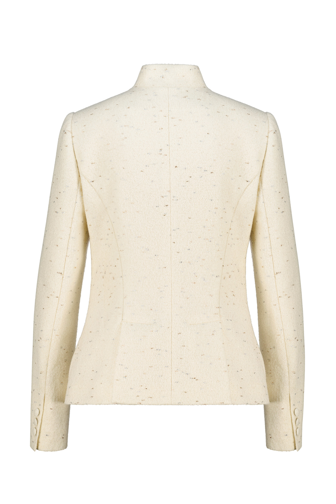 WRIGHTIA CREAM WOOL BLEND JACKET