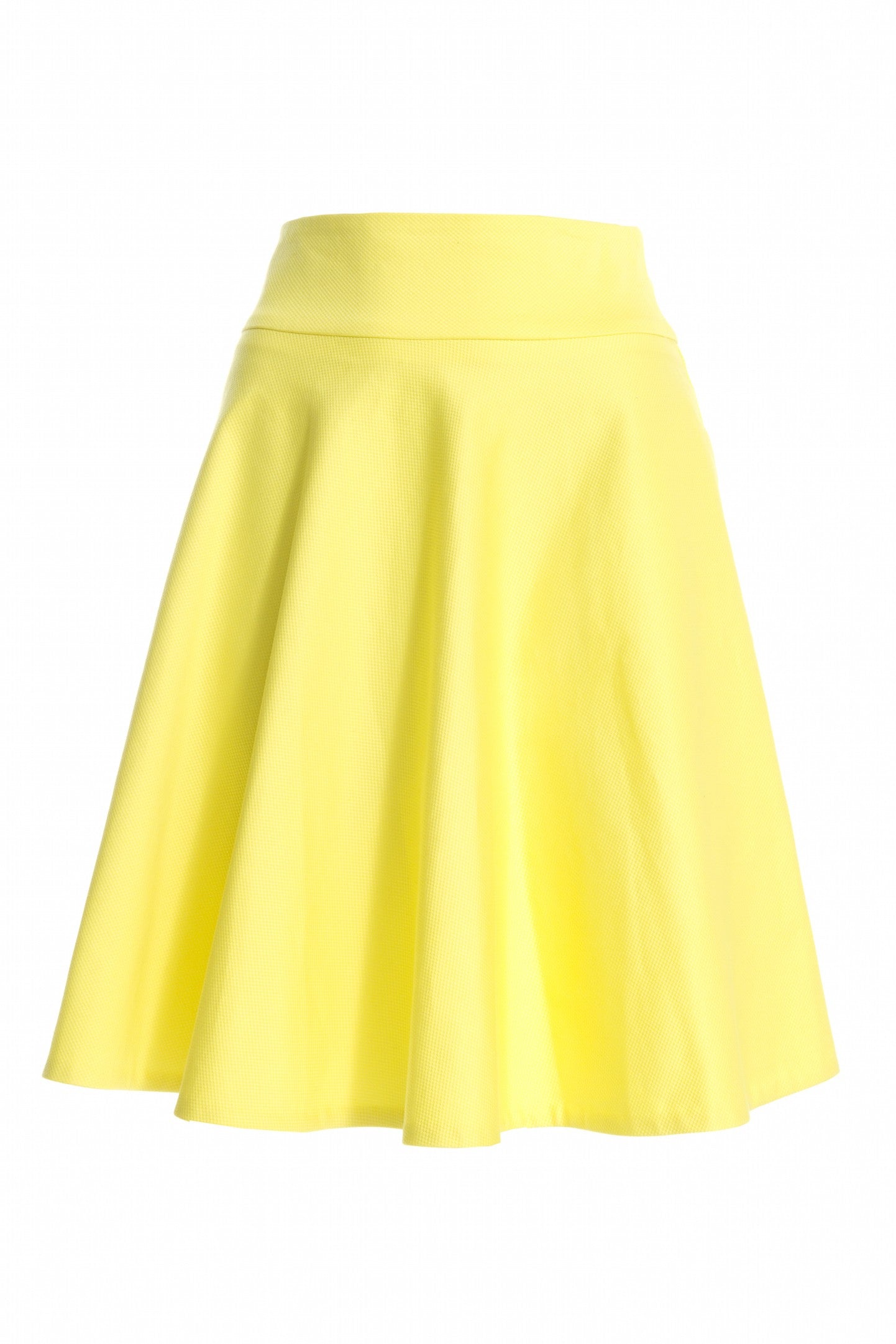 ANTHURIUM YELLOW CIRCLE SKIRT Marimo Fashion