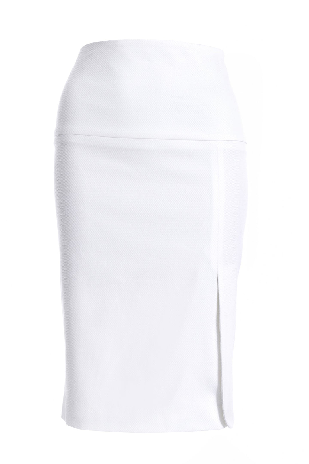 ALPINIA WHITE PENCIL SKIRT