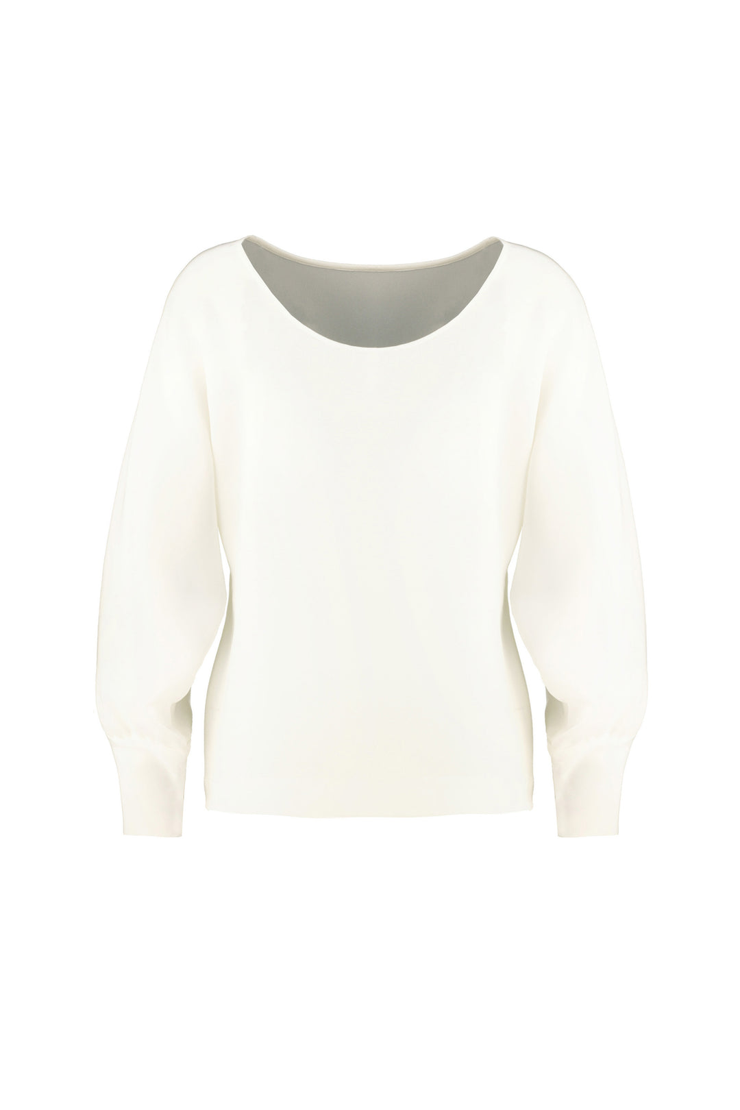 ACTAEA IVORY LONG SLEEVED BLOUSE