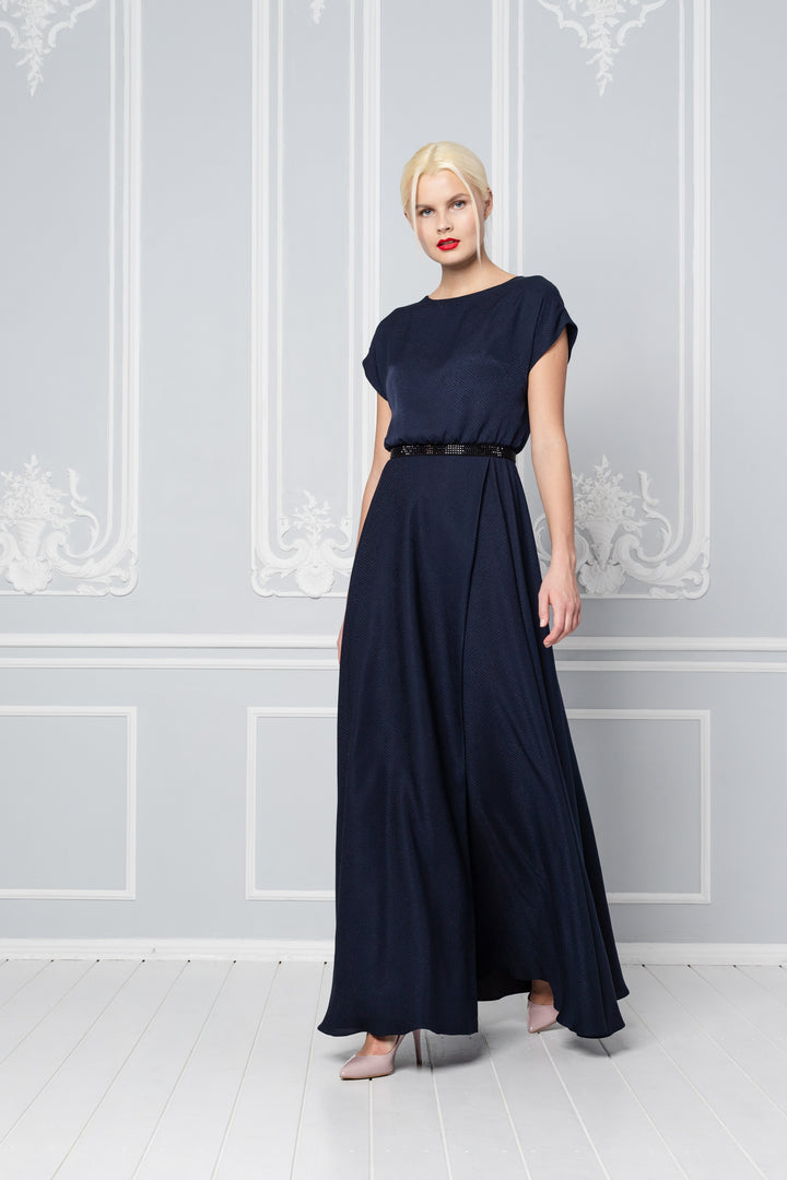 LEIBNITZIA NAVY BLUE GOWN