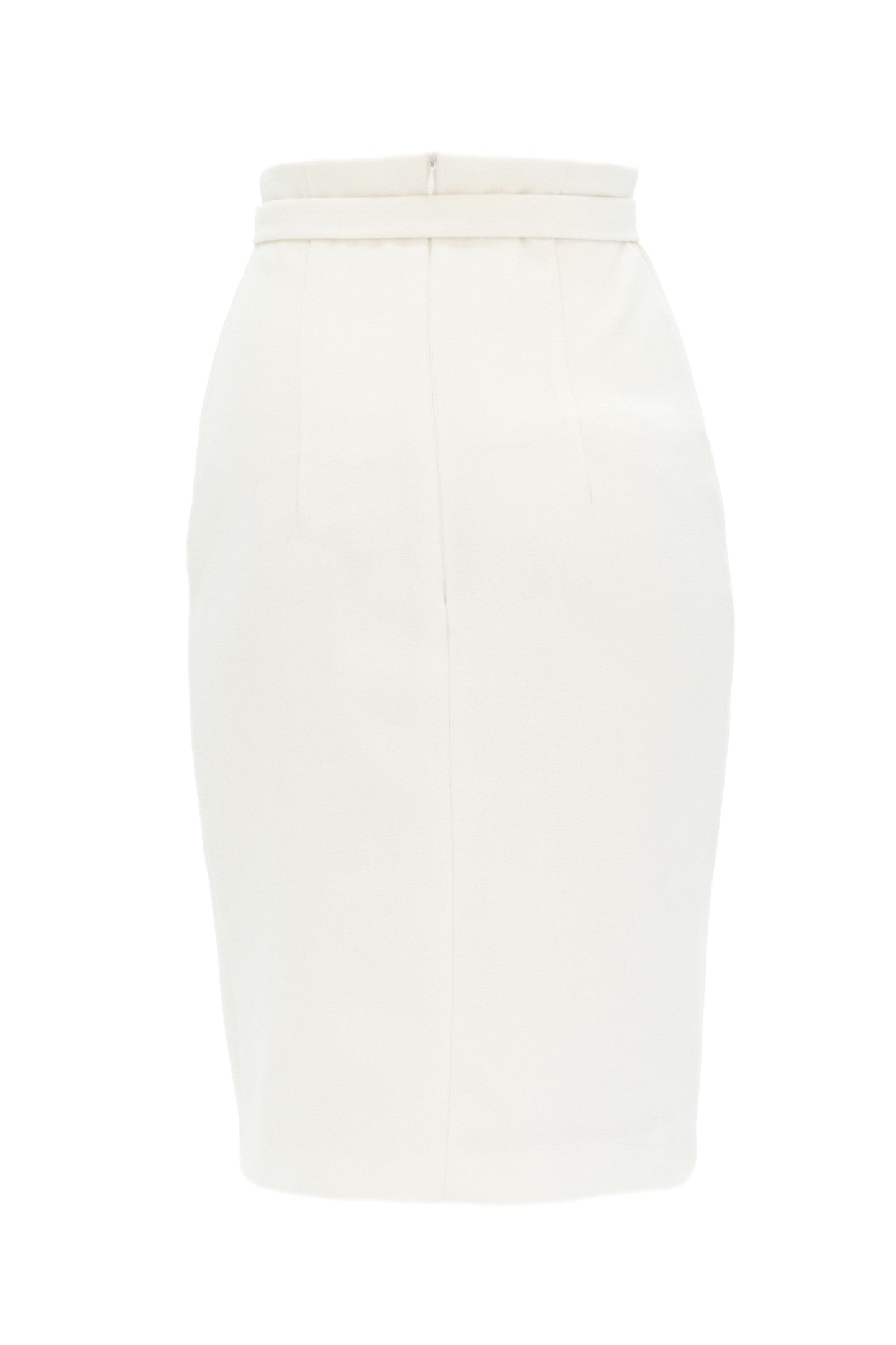 Ivory pencil skirt hotsell