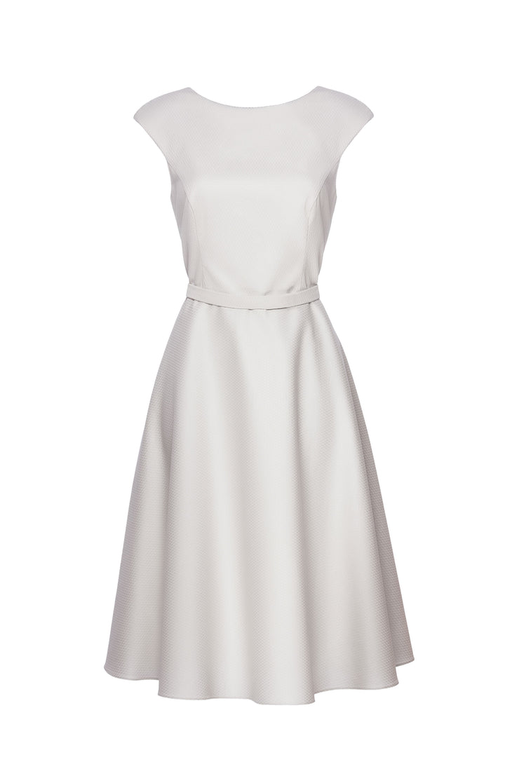 LILIUM GRAY MIDI DRESS