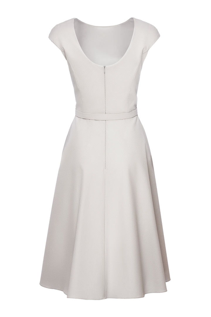 LILIUM GRAY MIDI DRESS