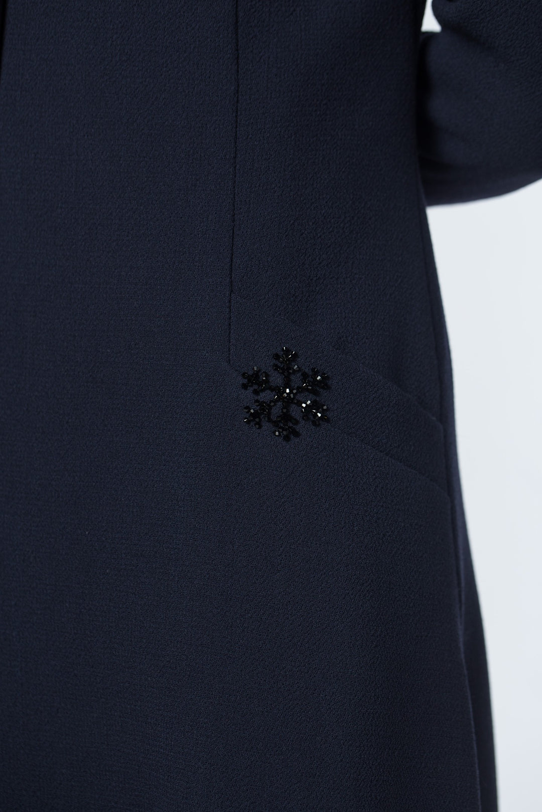 RUBUS NAVY BLUE ELEGANT COAT-DRESS