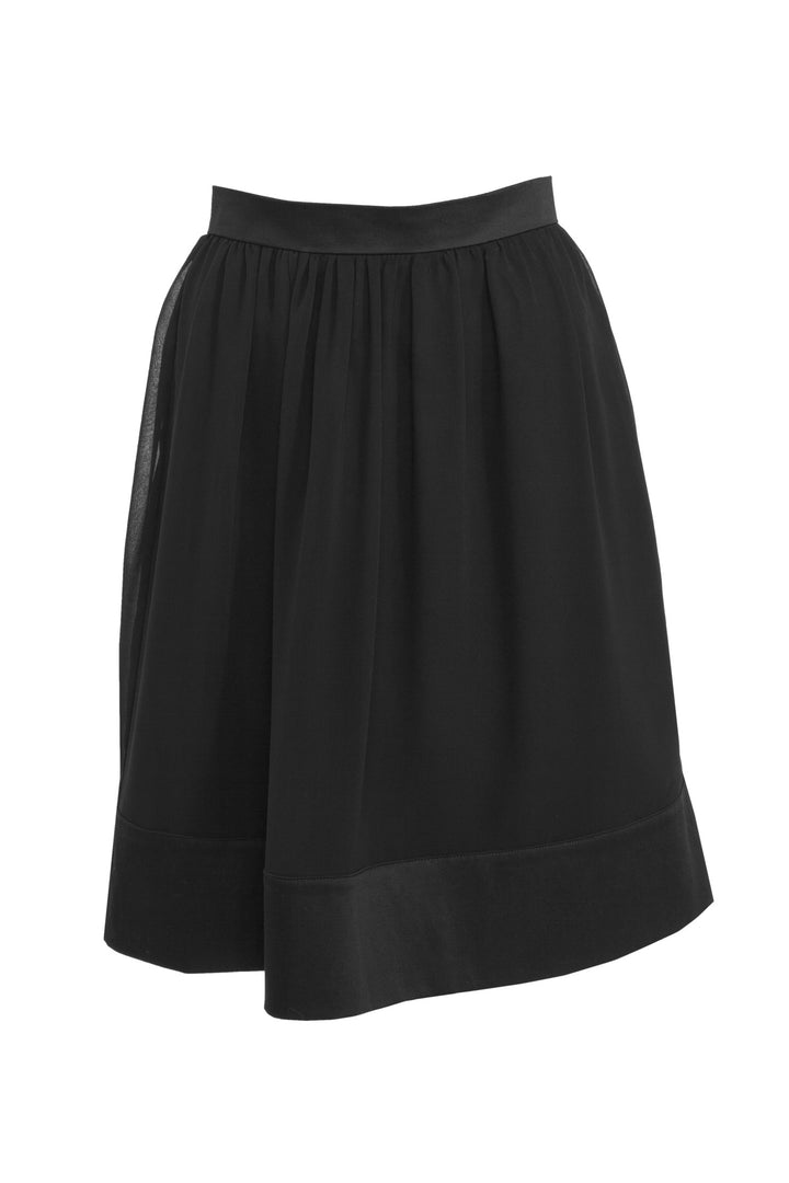 HELENIUM BLACK COTTON SKIRT