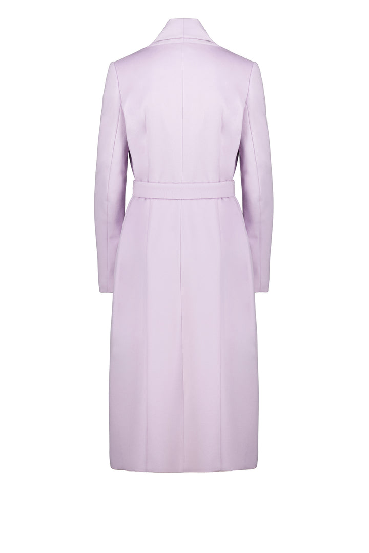 LIMONIUM LAVENDER CASHMERE WOOL BLEND LIGHTWEIGHT COAT