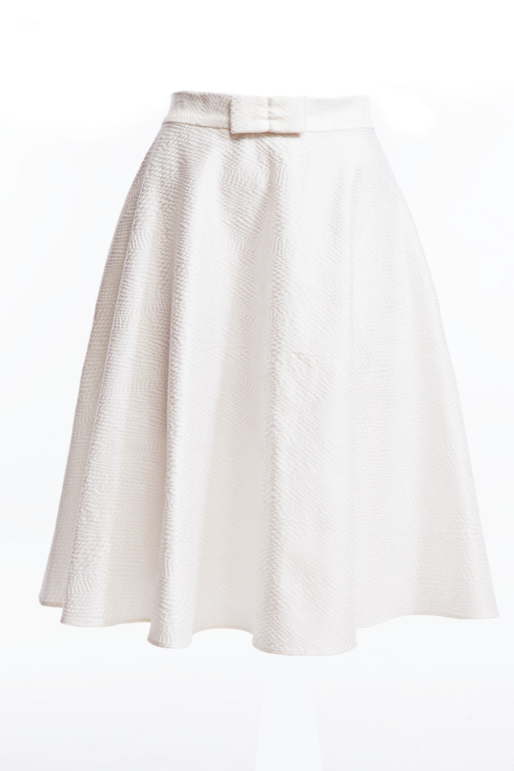 LEWISIA WHITE CIRCLE SKIRT