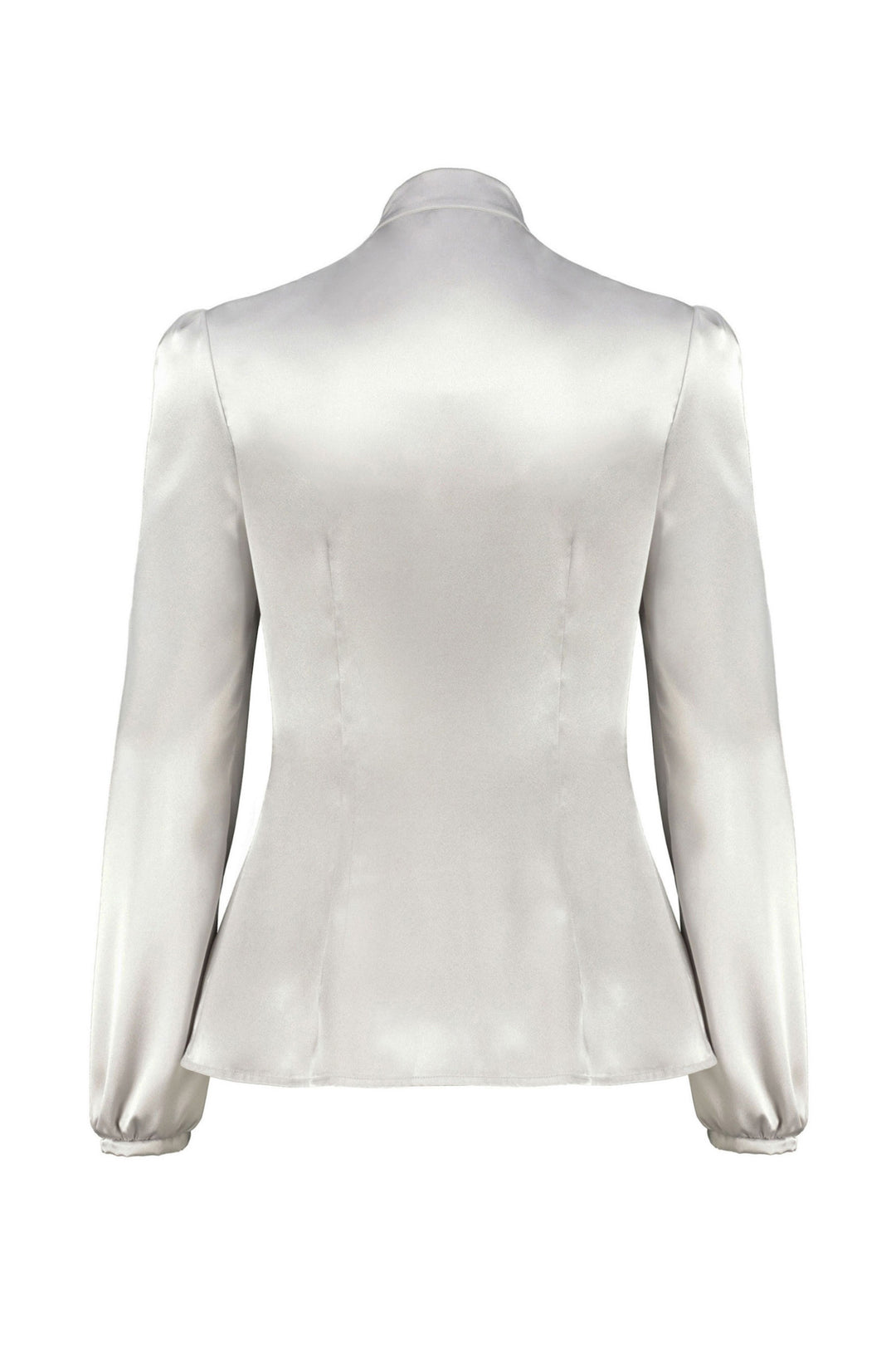 JENNY SILVER BOW BLOUSE