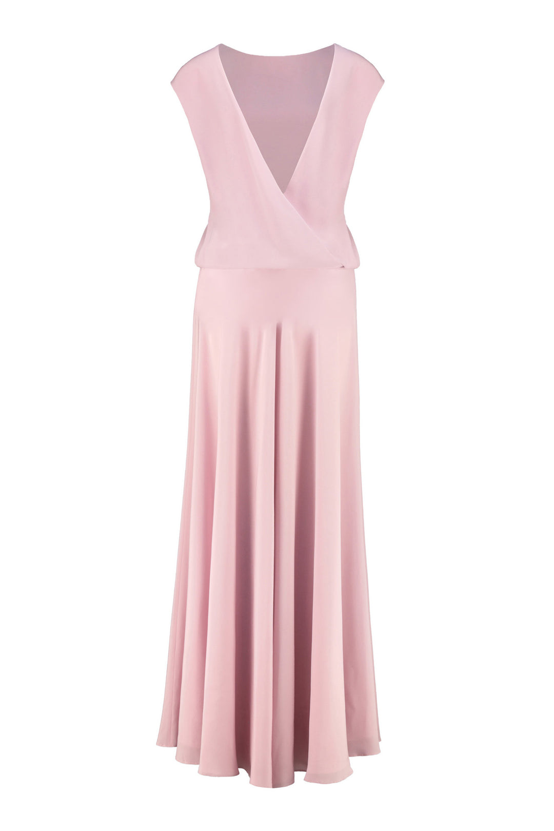 RESEDA PINK SILK GOWN