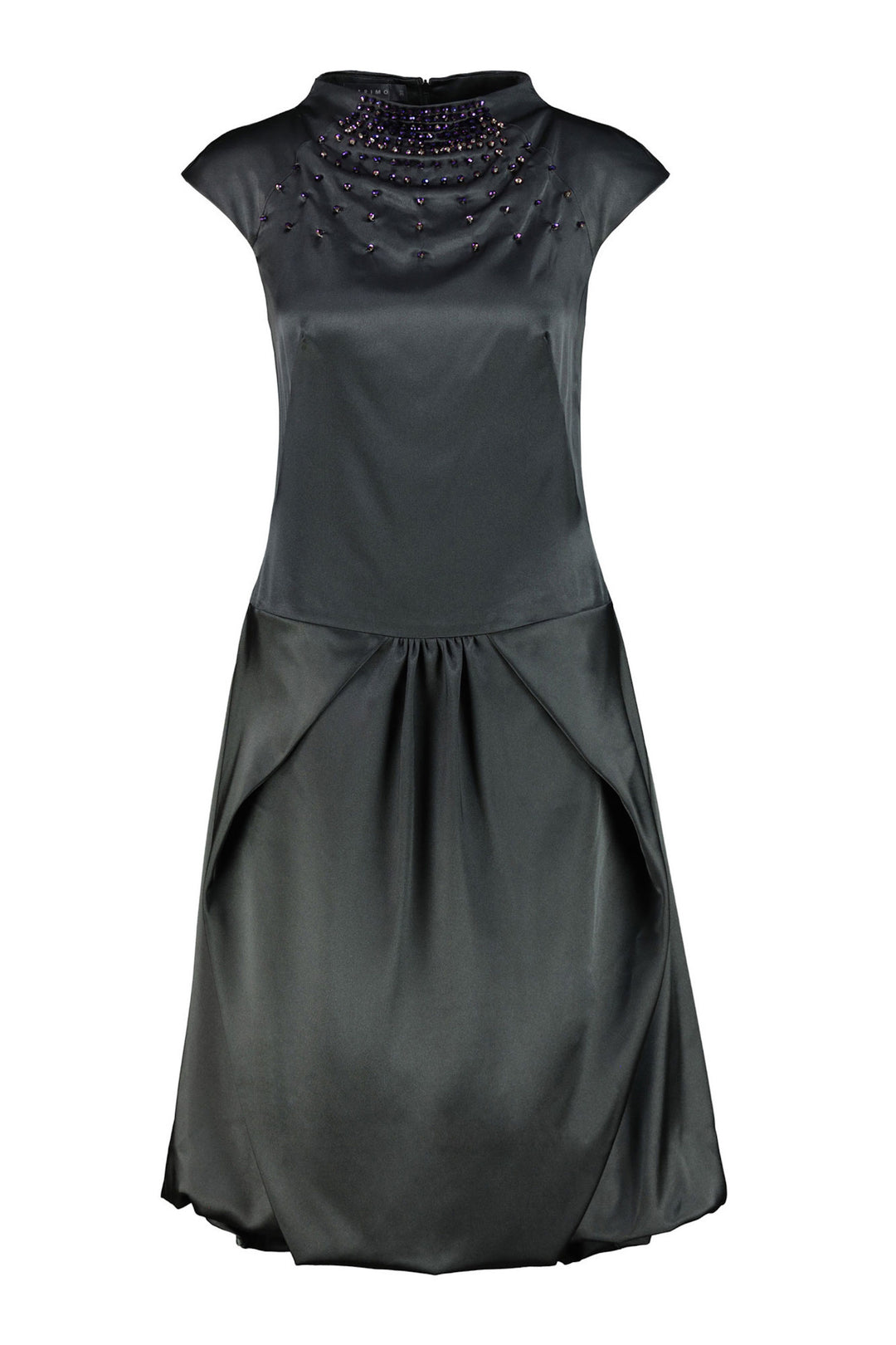 ANNA BLACK A-LINE DRESS