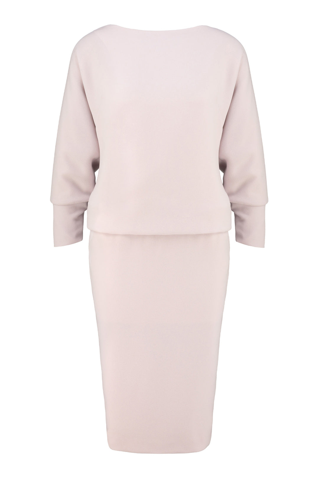 KAEMPFERIA ELEGANT PALE PINK OPEN BACK DRESS